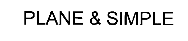 PLANE & SIMPLE