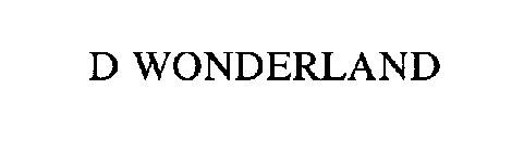 D WONDERLAND