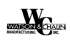 W & C WATSON & CHALIN MANUFACTURING INC.