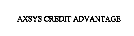 AXSYS CREDIT ADVANTAGE