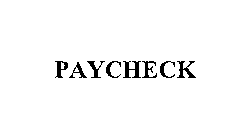 PAYCHECK