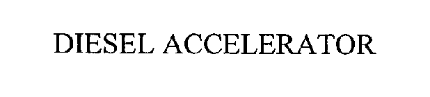 DIESEL ACCELERATOR