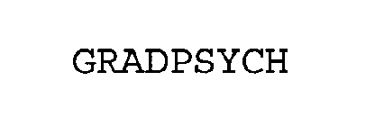 GRADPSYCH