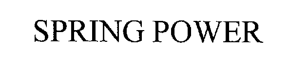 SPRING POWER