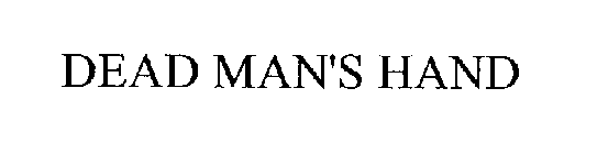 DEAD MAN'S HAND
