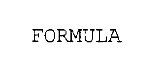 FORMULA