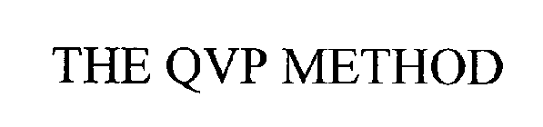 THE QVP METHOD