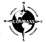 COMPASS EXPLORE DESTINATIONS ADVENTURES DISCOVER N E S W