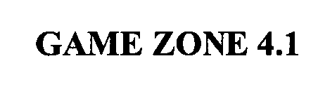 GAME ZONE 4.1