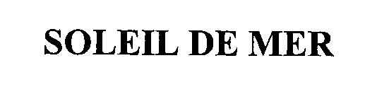 SOLEIL DE MER