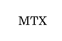 MTX