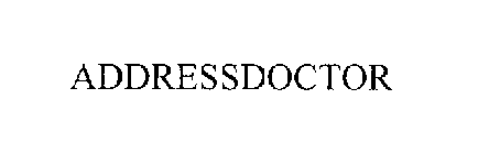 ADDRESSDOCTOR