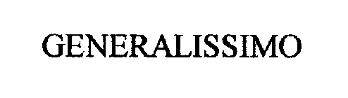 GENERALISSIMO