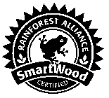 RAINFOREST ALLIIANCE SMARTWOOD CERTIFIED