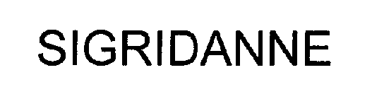 SIGRIDANNE