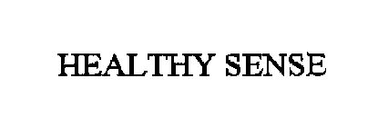 HEALTHY SENSE