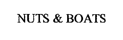 NUTS & BOATS
