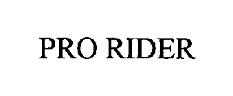 PRO RIDER