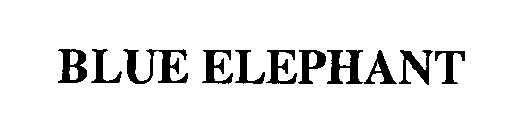 BLUE ELEPHANT