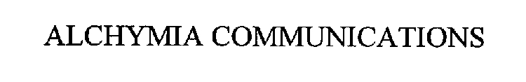 ALCHYMIA COMMUNICATIONS