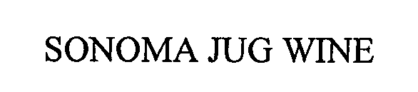 SONOMA JUG WINE