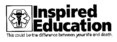 INSPIRED EDUCATION THIS COULD BE THE DIFFERENCE BETWEEN YOUR LIFE AND DEATH.