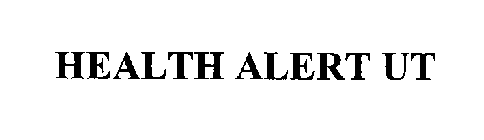 HEALTH ALERT UT