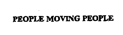 PEOPLE MOVING PEOPLE