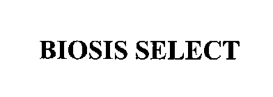 BIOSIS SELECT