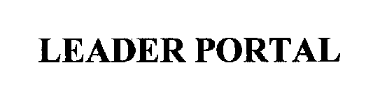 LEADER PORTAL