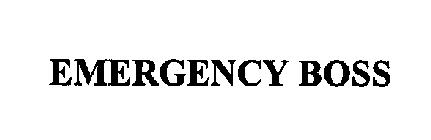 EMERGENCY BOSS