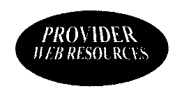 PROVIDER WEB RESOURCES