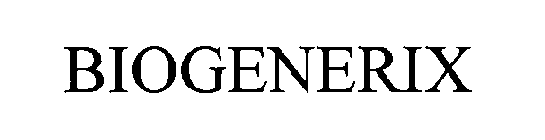 BIOGENERIX