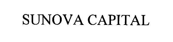 SUNOVA CAPITAL