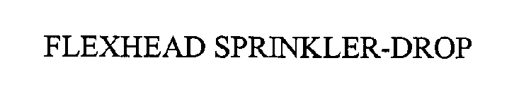 FLEXHEAD SPRINKLER-DROP