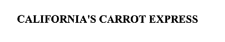 CALIFORNIA'S CARROT EXPRESS