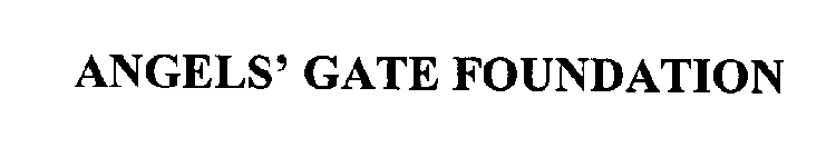 ANGELS' GATE FOUNDATION