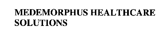 MEDEMORPHUS HEALTHCARE SOLUTIONS