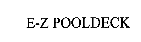 E-Z POOLDECK