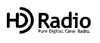 HD RADIO PURE DIGITAL. CLEAR RADIO.