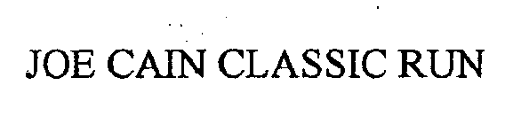 JOE CAIN CLASSIC RUN