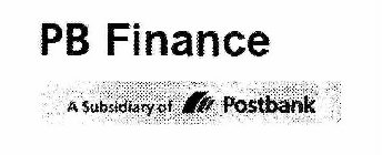 PB FINANCE A  SUBSIDIARY OF POSTBANK