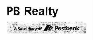 PB REALTY A SUBSIDIARY OF POSTBANK