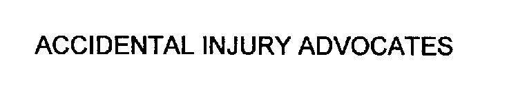 ACCIDENTAL INJURY ADVOCATES