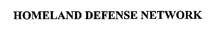 HOMELAND DEFENSE NETWORK