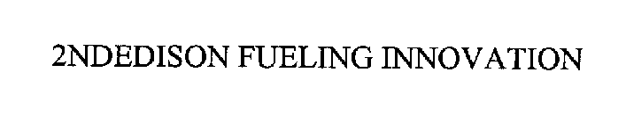 2NDEDISON FUELING INNOVATION