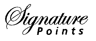 SIGNATURE POINTS