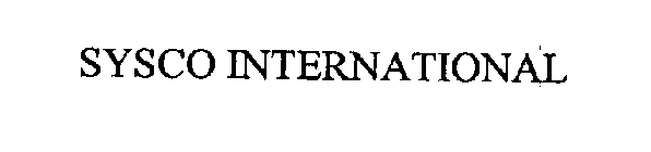 SYSCO INTERNATIONAL