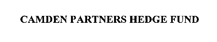 CAMDEN PARTNERS HEDGE FUND