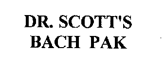 DR. SCOTT'S BACH PAK